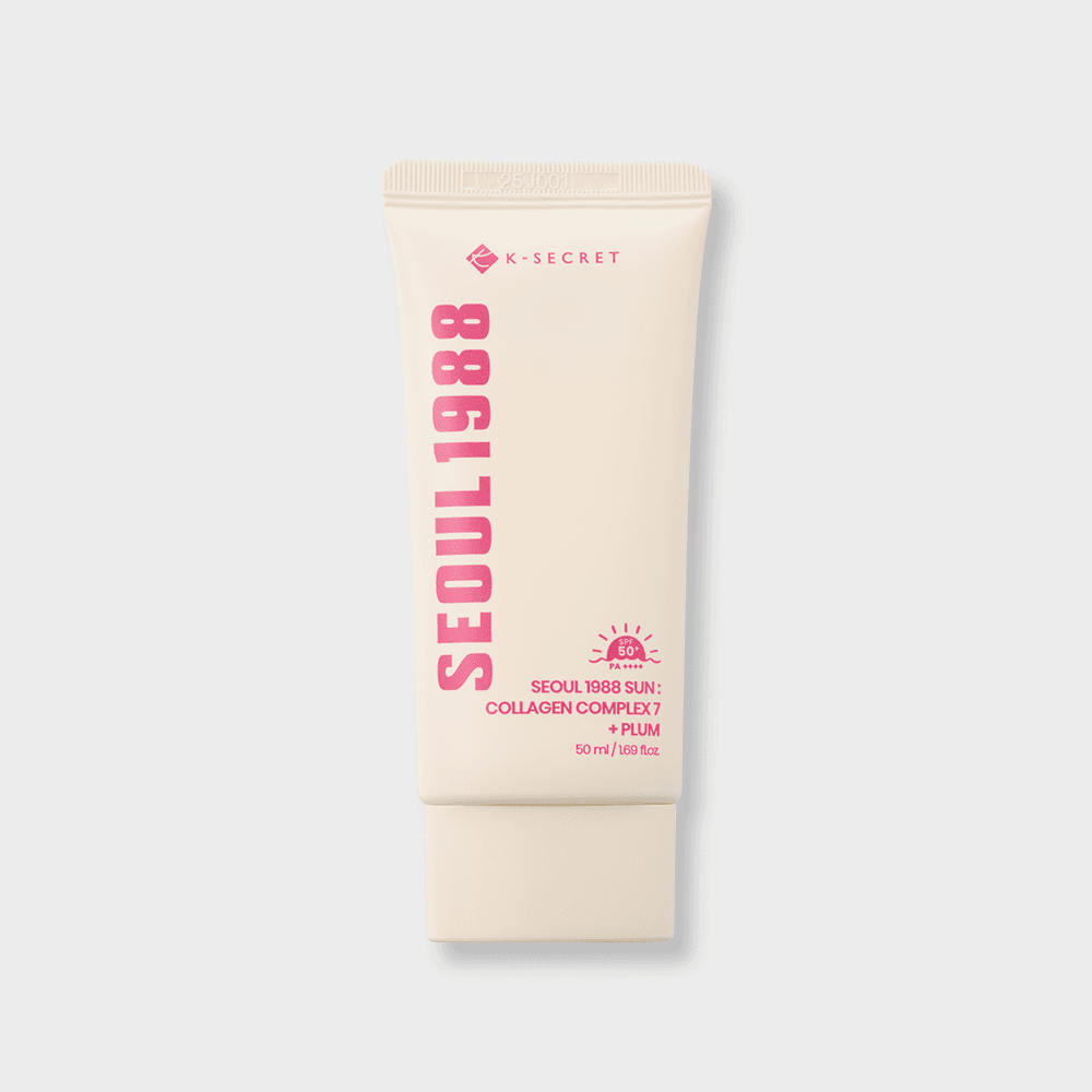 Tubo de K-SECRET Seoul 1988 Sun Collagen Complex 7 + Plum