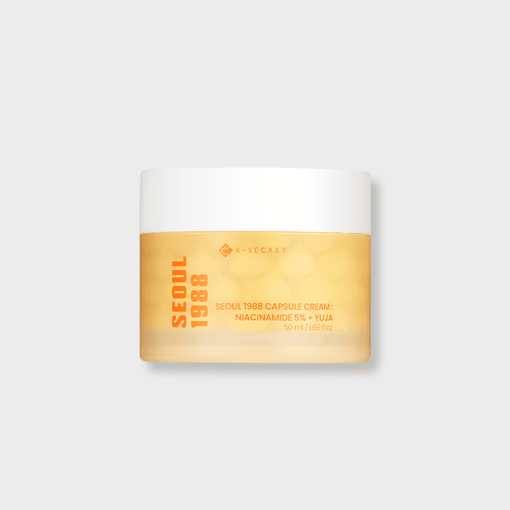 Tarro de K-SECRET Seoul 1988 Capsule Cream Niacinamide 5% + Yuja